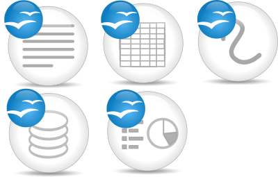 OpenOffice.org Application Logo clipart