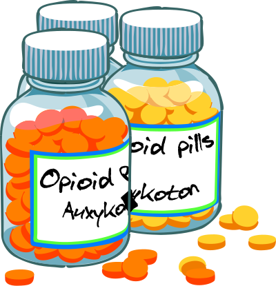 Opioid Pills clipart