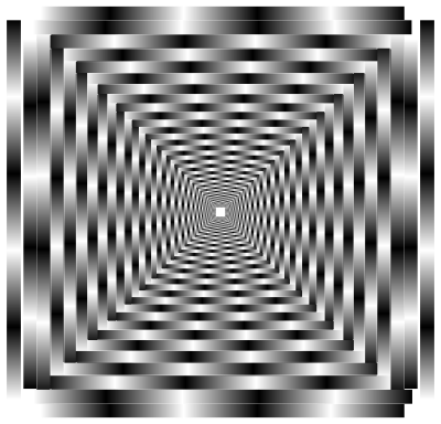 Optical Illusion Corridor clipart