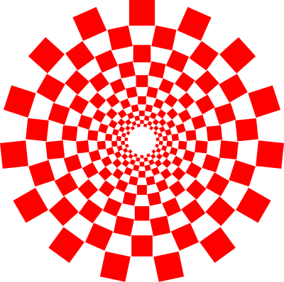 Optical Illusion Spiral clipart