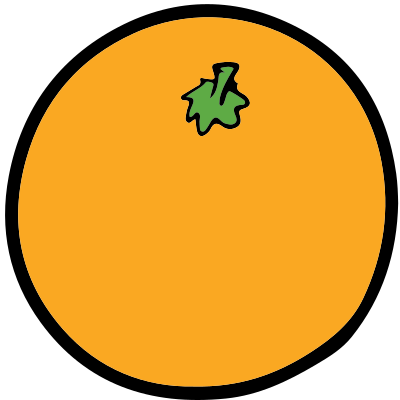 Orange clipart