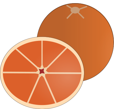 Orange clipart