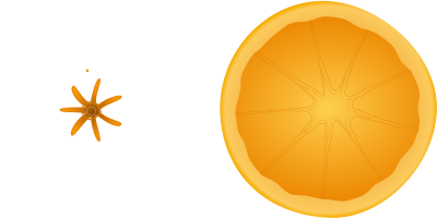 Orange Apelsinas clipart