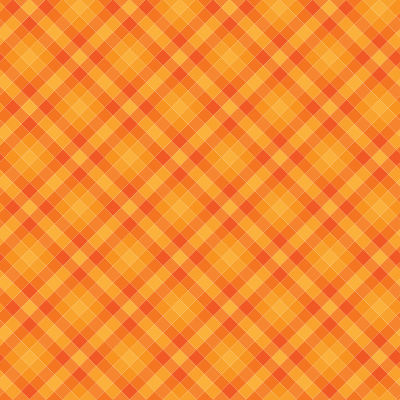 Orange Gingham Checkered Background clipart