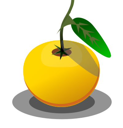 Orange laranja clipart