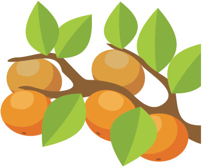 Orange Tree clipart