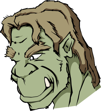 Orc clipart