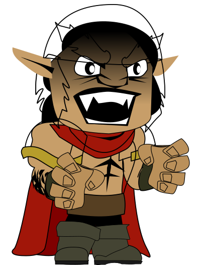 Orc chibi clipart