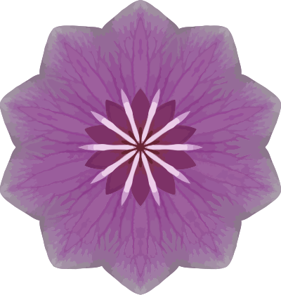 Orchid kaleidoscope 11 clipart