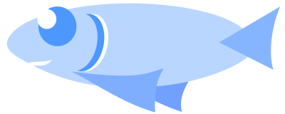 Ordinary fish clipart