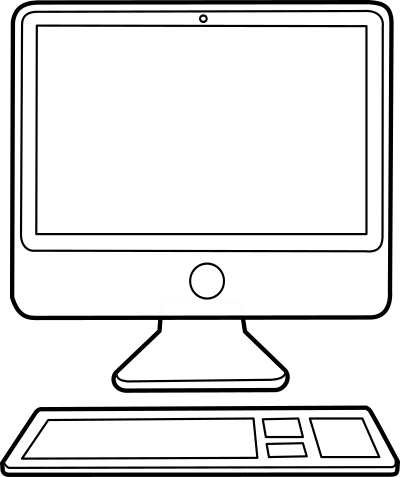Ordinateur / Computer clipart