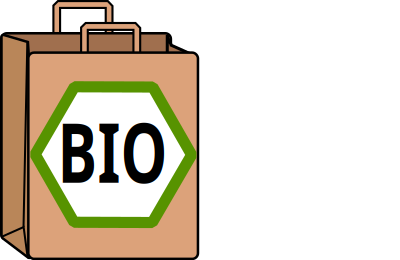 Organic bag clipart