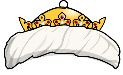 Oriental Hat 3 clipart