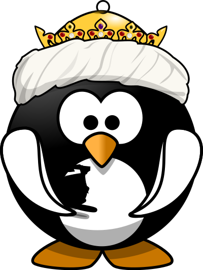 Oriental Penguin 3 clipart