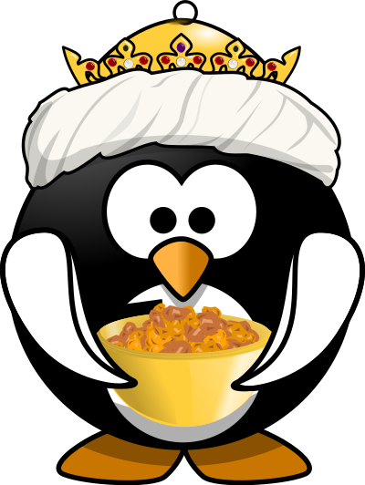 Oriental Penguin 3 - no mask clipart