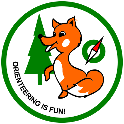 Orienteering is fun - o fox clipart
