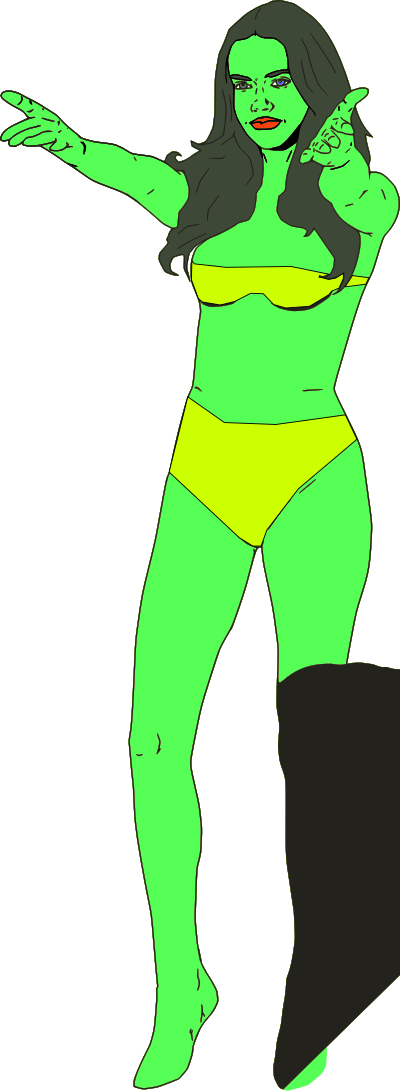 Orion slave girl clipart