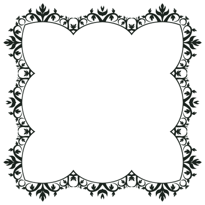 Ornament Frame Extended 5 clipart