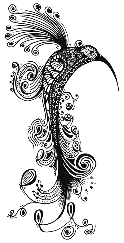 Ornamental Bird Of Paradise clipart