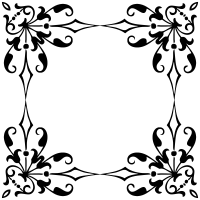 Ornamental Divider Frame 4 clipart
