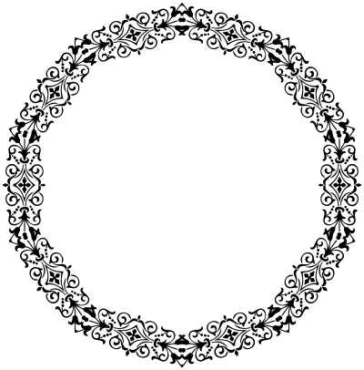 Ornamental Divider Frame 8 clipart
