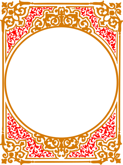 Ornate frame 19 clipart