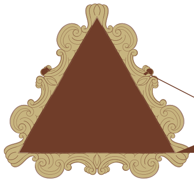 Ornate Frame 24 Derived 14 clipart
