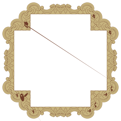 Ornate Frame 24 Derived 7 clipart