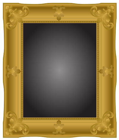 Ornate Picture Frame clipart