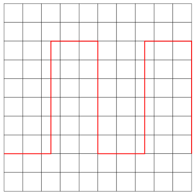 Oscillograph rectangle clipart