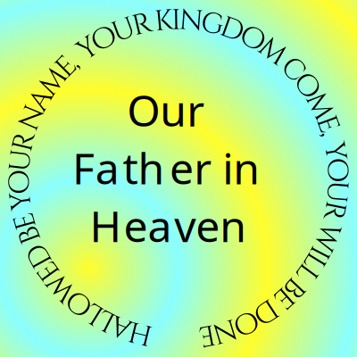 Our Father clipart