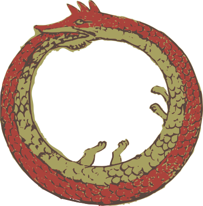 Ouroboros Dog clipart