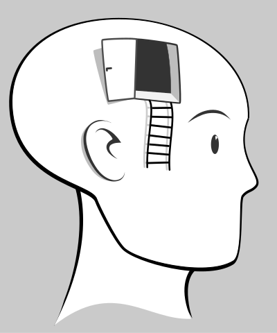 Out of my mind 2 clipart