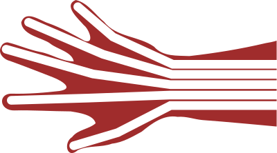 Outstretched hand clipart