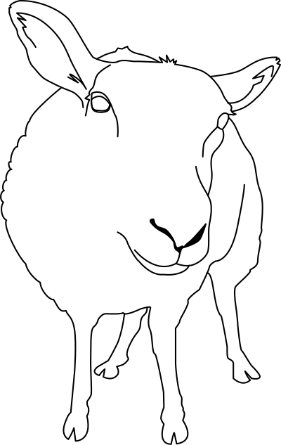 Oveja clipart