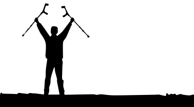 Overcoming Silhouette clipart