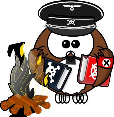 Owl on Bebelplatz clipart