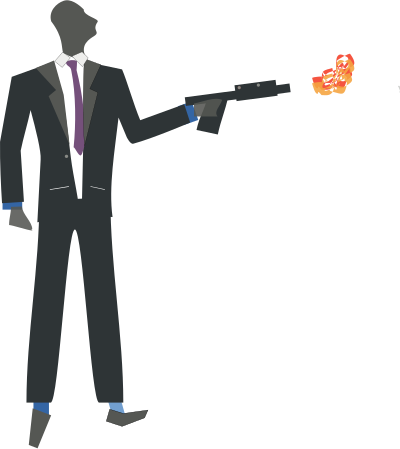 Oxidation torch clipart