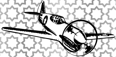 P-40 tomahawk clipart