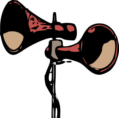 PA system clipart