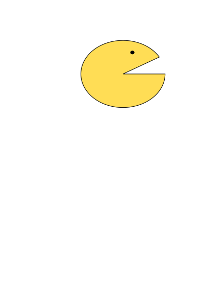 Pac-man clipart