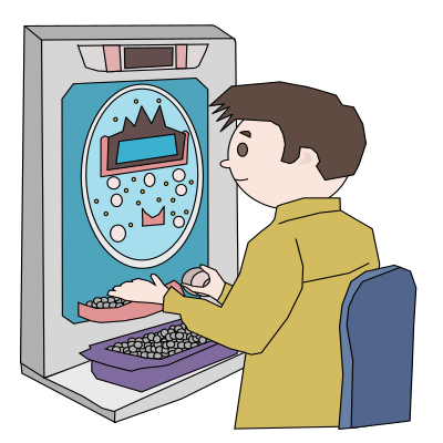Pachinko Player clipart
