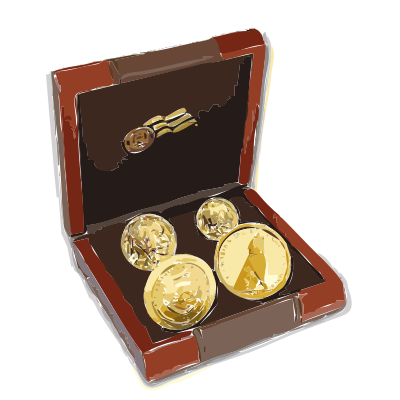 Packaged Coin clipart