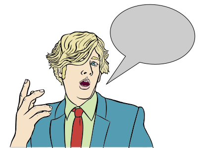 Packard Jennings with speech bubble clipart