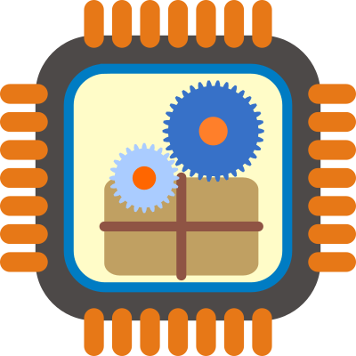 Packet processor clipart