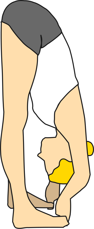 Padangusthasana clipart