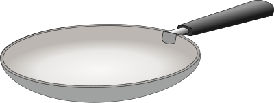 Padella - frying pan clipart