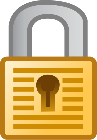 Padlock clipart