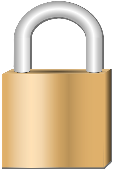 Padlock clipart