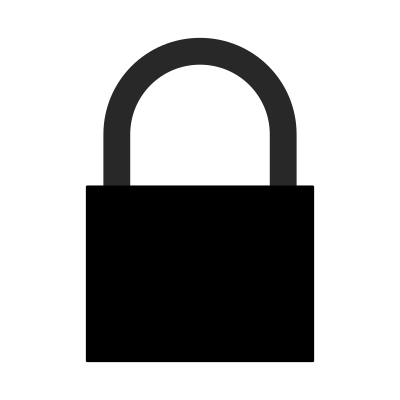 Padlock Silhouette a.j. 01 clipart